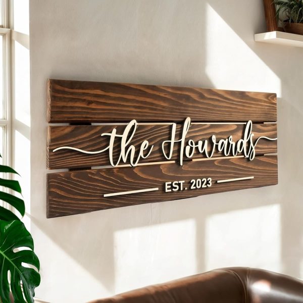 Custom Rustic Home & Office Plaque