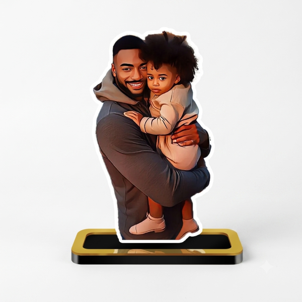 Father & Son Mini Caricature