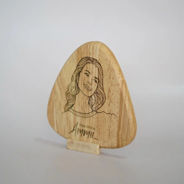 Personalized Wooden Plaque Frame